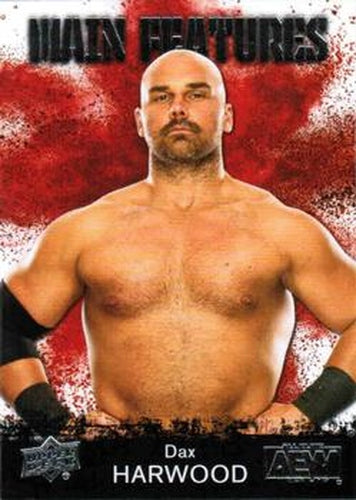 #MF-9 Dax Harwood - 2021 Upper Deck AEW - Main Features Wrestling
