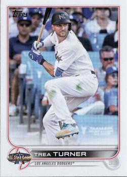 #ASG-14 Trea Turner - Los Angeles Dodgers - 2022 Topps Update - 2022 MLB All-Star Game Baseball