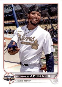 #ASG-17 Ronald Acuña Jr. - Atlanta Braves - 2022 Topps Update - 2022 MLB All-Star Game Baseball