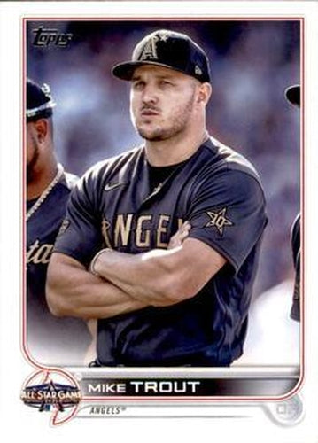 #ASG-1 Mike Trout - Los Angeles Angels - 2022 Topps Update - 2022 MLB All-Star Game Baseball
