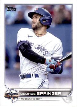 #ASG-23 George Springer - Toronto Blue Jays - 2022 Topps Update - 2022 MLB All-Star Game Baseball