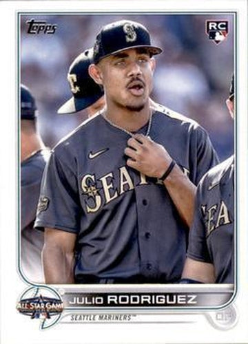 #ASG-26 Julio Rodriguez - Seattle Mariners - 2022 Topps Update - 2022 MLB All-Star Game Baseball
