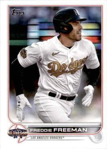 #ASG-28 Freddie Freeman - Los Angeles Dodgers - 2022 Topps Update - 2022 MLB All-Star Game Baseball