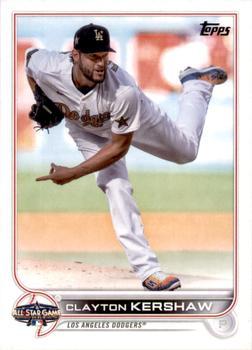 #ASG-38 Clayton Kershaw - Los Angeles Dodgers - 2022 Topps Update - 2022 MLB All-Star Game Baseball