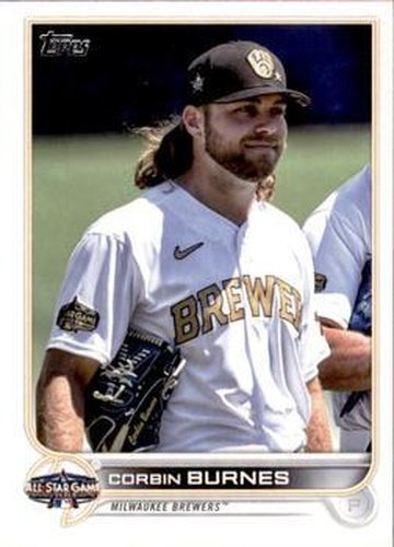 #ASG-40 Corbin Burnes - Milwaukee Brewers - 2022 Topps Update - 2022 MLB All-Star Game Baseball