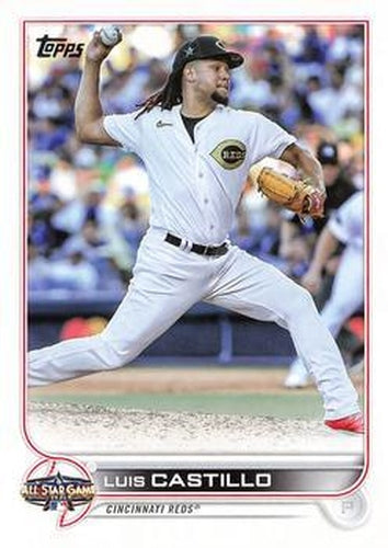 #ASG-41 Luis Castillo - Cincinnati Reds - 2022 Topps Update - 2022 MLB All-Star Game Baseball