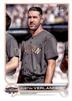 #ASG-45 Justin Verlander - Houston Astros - 2022 Topps Update - 2022 MLB All-Star Game Baseball