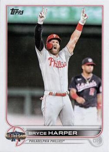 #ASG-47 Bryce Harper - Philadelphia Phillies - 2022 Topps Update - 2022 MLB All-Star Game Baseball