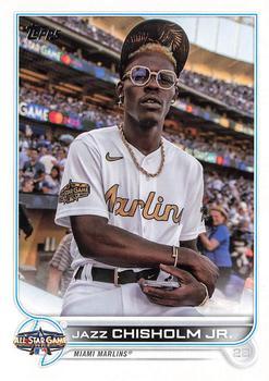#ASG-8 Jazz Chisholm Jr. - Miami Marlins - 2022 Topps Update - 2022 MLB All-Star Game Baseball
