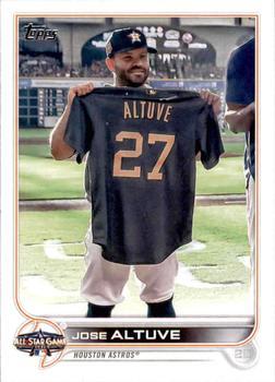 #ASG-9 Jose Altuve - Houston Astros - 2022 Topps Update - 2022 MLB All-Star Game Baseball