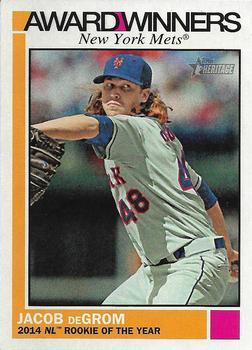 #AW-6 Jacob deGrom - New York Mets - 2015 Topps Heritage - Award Winners Baseball