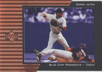 #BC15 Derek Jeter - New York Yankees - 1998 Upper Deck - Blue Chip Prospects Baseball