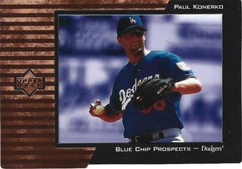 #BC16 Paul Konerko - Los Angeles Dodgers - 1998 Upper Deck - Blue Chip Prospects Baseball