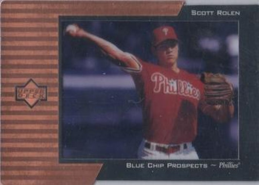 #BC2 Scott Rolen - Philadelphia Phillies - 1998 Upper Deck - Blue Chip Prospects Baseball