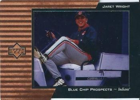 #BC6 Jaret Wright - Cleveland Indians - 1998 Upper Deck - Blue Chip Prospects Baseball