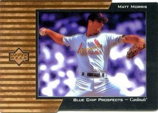 #BC8 Matt Morris - St. Louis Cardinals - 1998 Upper Deck - Blue Chip Prospects Baseball