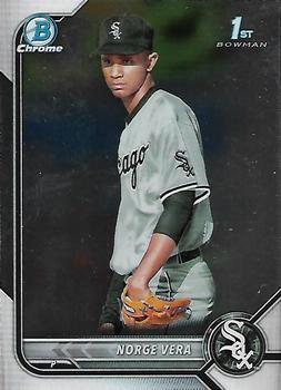 #BCP-100 Norge Vera - Chicago White Sox - 2022 Bowman - Chrome Prospects Baseball