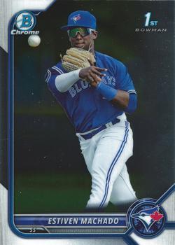#BCP-12 Estiven Machado - Toronto Blue Jays - 2022 Bowman - Chrome Prospects Baseball