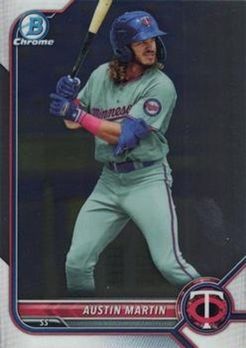 #BCP-139 Austin Martin - Minnesota Twins - 2022 Bowman - Chrome Prospects Baseball