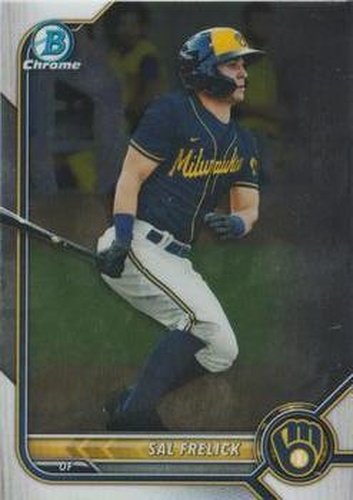 #BCP-149 Sal Frelick - Milwaukee Brewers - 2022 Bowman - Chrome Prospects Baseball