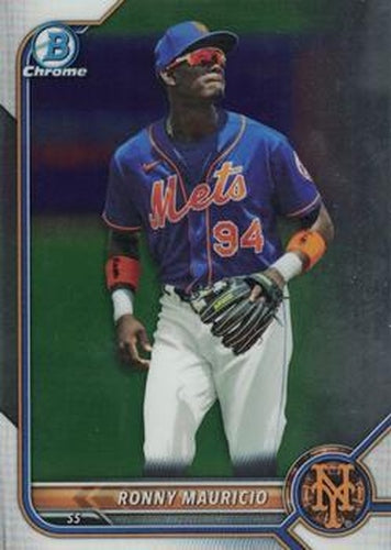 #BCP-16 Ronny Mauricio - New York Mets - 2022 Bowman - Chrome Prospects Baseball