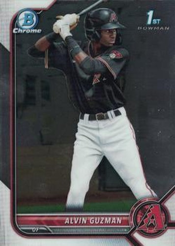 #BCP-18 Alvin Guzman - Arizona Diamondbacks - 2022 Bowman - Chrome Prospects Baseball