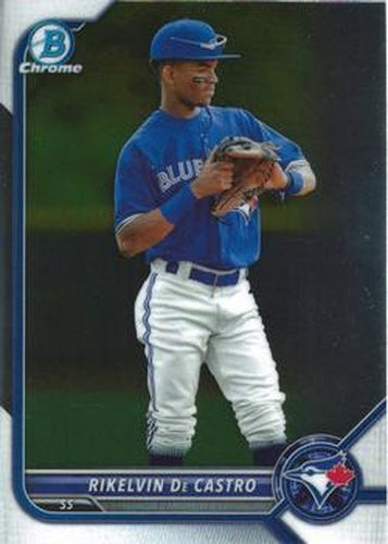 #BCP-25 Rikelvin De Castro - Toronto Blue Jays - 2022 Bowman - Chrome Prospects Baseball
