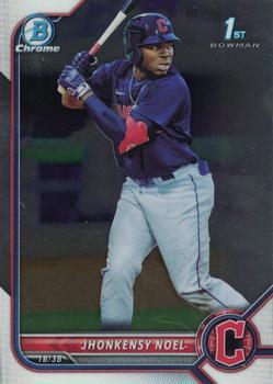 #BCP-2 Jhonkensy Noel - Cleveland Guardians - 2022 Bowman - Chrome Prospects Baseball