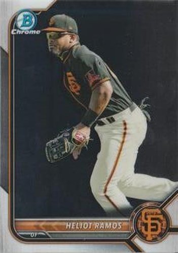 #BCP-35 Heliot Ramos - San Francisco Giants - 2022 Bowman - Chrome Prospects Baseball