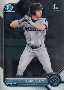 #BCP-36 Brady Allen - Miami Marlins - 2022 Bowman - Chrome Prospects Baseball