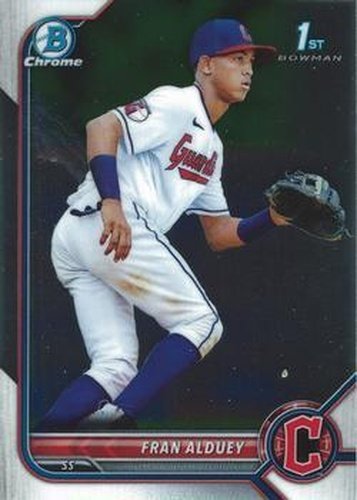 #BCP-39 Fran Alduey - Cleveland Guardians - 2022 Bowman - Chrome Prospects Baseball