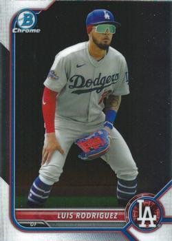 #BCP-47 Luis Rodriguez - Los Angeles Dodgers - 2022 Bowman - Chrome Prospects Baseball
