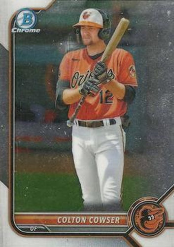 #BCP-49 Colton Cowser - Baltimore Orioles - 2022 Bowman - Chrome Prospects Baseball