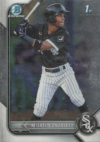 #BCP-4 Misael Gonzalez - Chicago White Sox - 2022 Bowman - Chrome Prospects Baseball