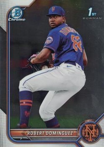 #BCP-51 Robert Dominguez - New York Mets - 2022 Bowman - Chrome Prospects Baseball