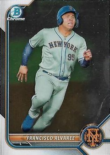 #BCP-53 Francisco Alvarez - New York Mets - 2022 Bowman - Chrome Prospects Baseball