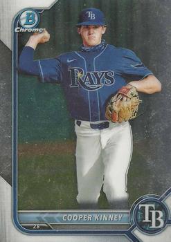 #BCP-54 Cooper Kinney - Tampa Bay Rays - 2022 Bowman - Chrome Prospects Baseball