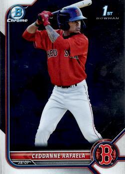 #BCP-61 Ceddanne Rafaela - Boston Red Sox - 2022 Bowman - Chrome Prospects Baseball