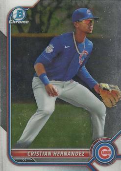 #BCP-66 Cristian Hernandez - Chicago Cubs - 2022 Bowman - Chrome Prospects Baseball