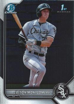 #BCP-71 Colson Montgomery - Chicago White Sox - 2022 Bowman - Chrome Prospects Baseball