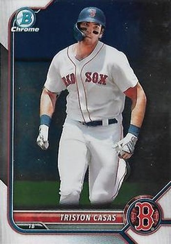 #BCP-81 Triston Casas - Boston Red Sox - 2022 Bowman - Chrome Prospects Baseball