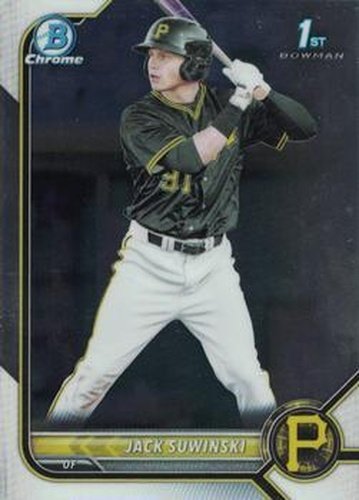 #BCP-84 Jack Suwinski - Pittsburgh Pirates - 2022 Bowman - Chrome Prospects Baseball