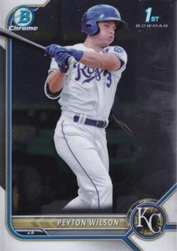 #BCP-85 Peyton Wilson - Kansas City Royals - 2022 Bowman - Chrome Prospects Baseball