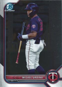 #BCP-86 Misael Urbina - Minnesota Twins - 2022 Bowman - Chrome Prospects Baseball