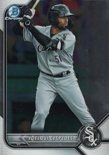 #BCP-87 Yoelqui Cespedes - Chicago White Sox - 2022 Bowman - Chrome Prospects Baseball