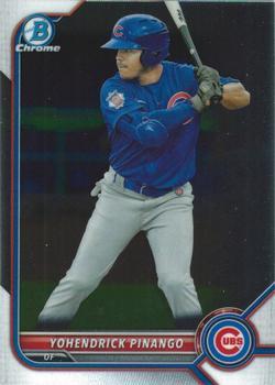 #BCP-95 Yohendrick Pinango - Chicago Cubs - 2022 Bowman - Chrome Prospects Baseball