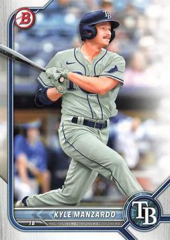 #BD-105 Kyle Manzardo - Tampa Bay Rays - 2022 Bowman Draft Baseball