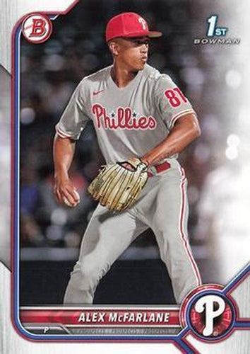 #BD-117 Alex McFarlane - Philadelphia Phillies - 2022 Bowman Draft Baseball