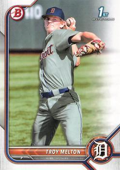 #BD-118 Troy Melton - Detroit Tigers - 2022 Bowman Draft Baseball