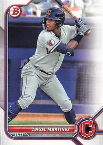 #BD-134 Angel Martinez - Cleveland Guardians - 2022 Bowman Draft Baseball